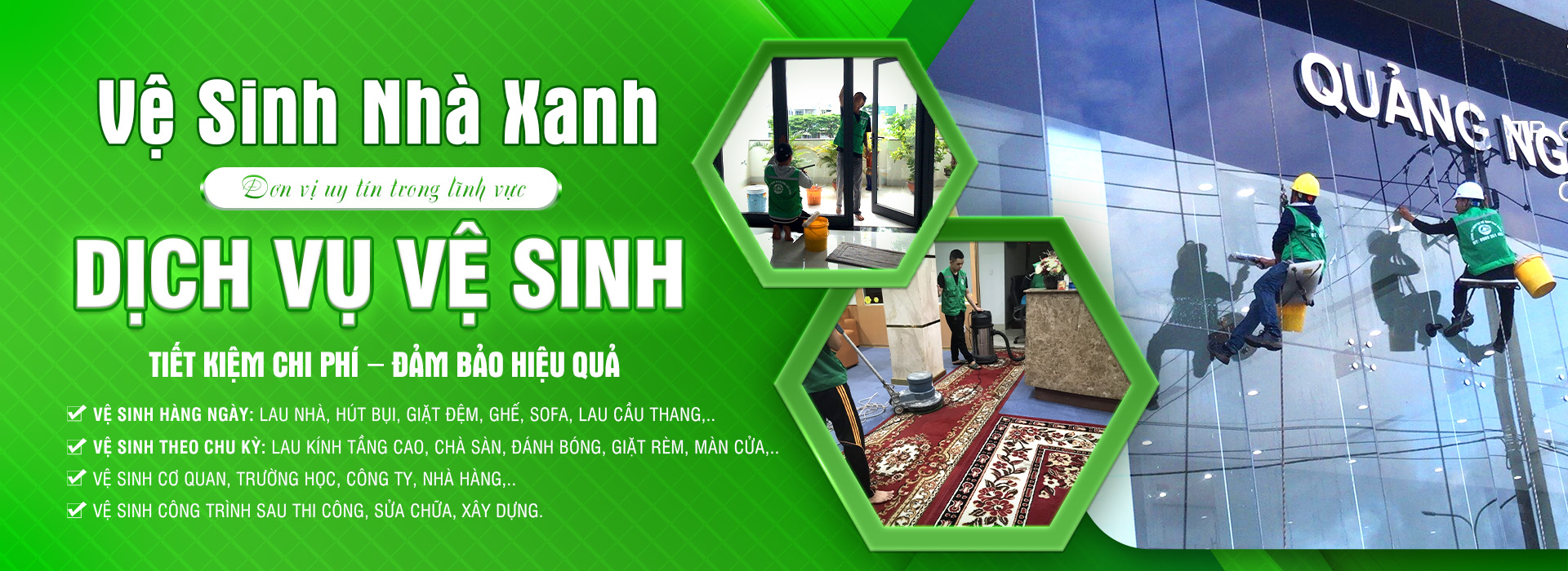 Công Ty TNHH Dịch Vụ Vệ Sinh Nhà Xanh